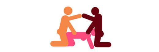 Sex Position Eiffel Tower Threesome - Group sex