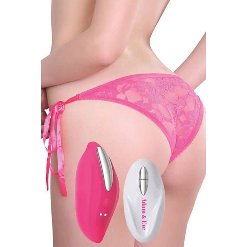 eve's vibrating panties Adam & Eve Eve's Rechargeable Vibrating Panty Vibe with Remote And Adj main image 0