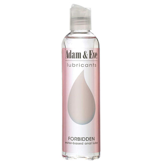 Adam & Eve Forbidden Water Based Anal Lubricant - 237 ml (8 oz) Bottle