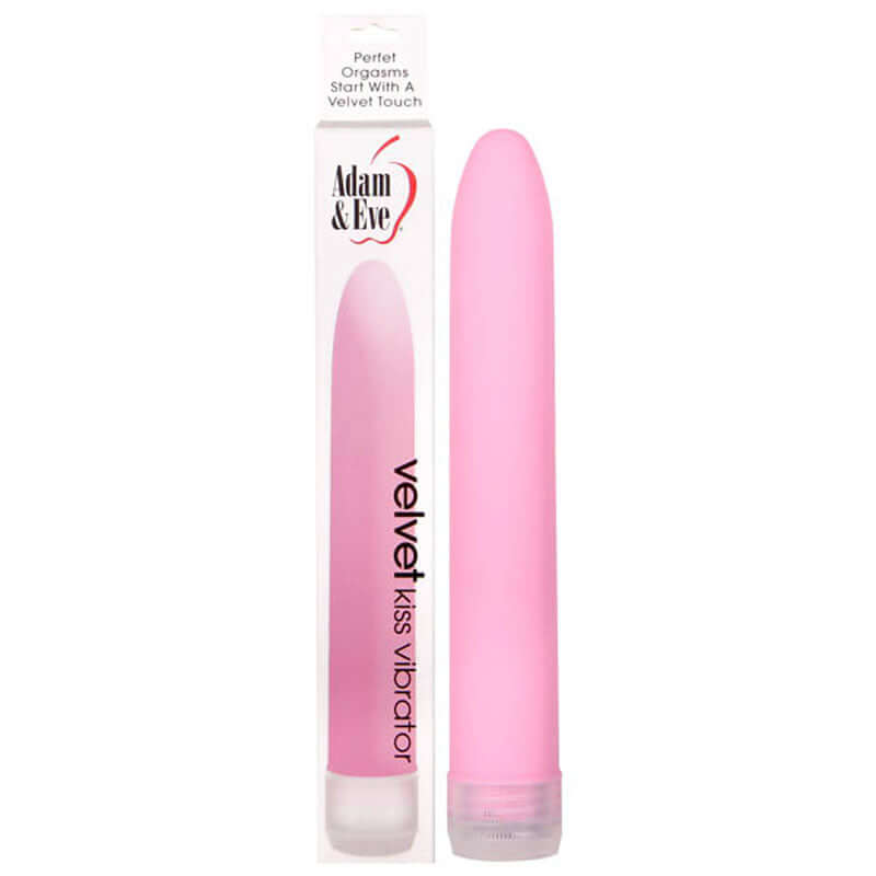 Adam & Eve Velvet Kiss Vibrator - 15.2 cm (6'') Vibrator