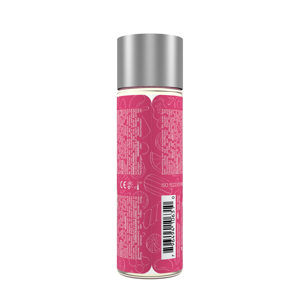 JO Candy Shop Cotton Candy Lube - 60 mL - Cotton Candy Flavoured Water Based Lubricant - 60 ml Bottle