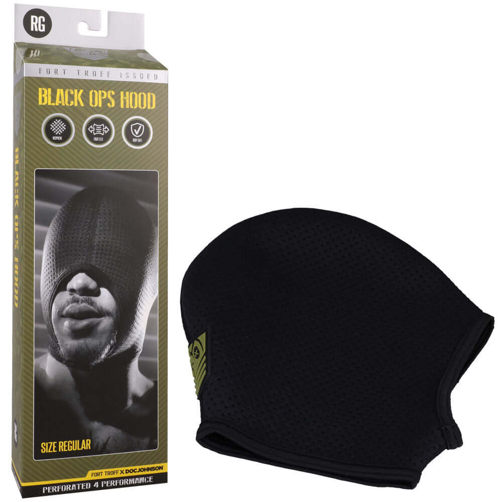 Fort Troff Black Ops Hood Regular - Black Hood
