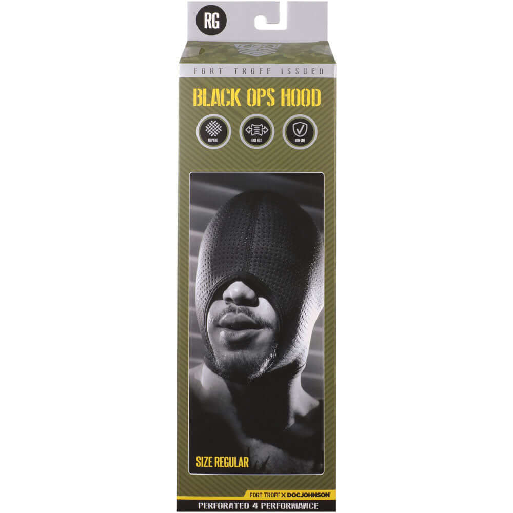Fort Troff Black Ops Hood Regular - Black Hood