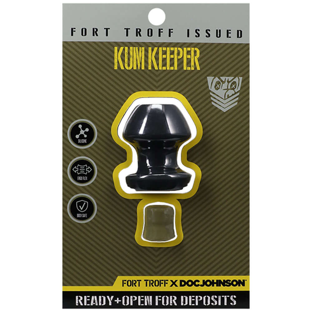 Fort Troff - Kum Keeper - Small - Small Hollow Butt Plug with Removeable Stopper