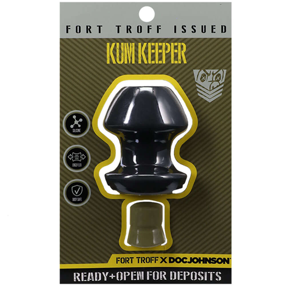 Fort Troff - Kum Keeper - Medium - Medium Hollow Butt Plug with Removeable Stopper