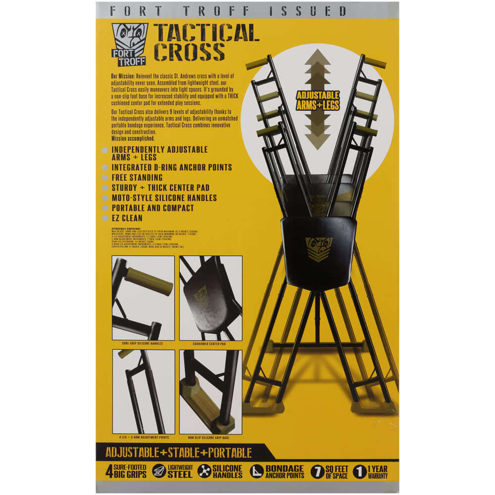 Fort Troff - Tactical Cross - Adjustable Cross Restraint