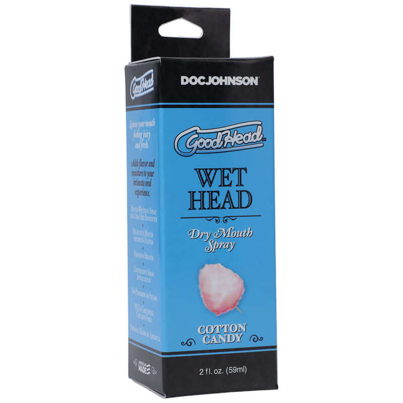 GoodHead Wet Head Dry Mouth Spray - Cotton Candy Flavoured - 59 ml Bottle