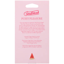 GoodHead Pussy Pleasure Party Kit - Watermelon GoodHead Tingle Spray and Vibrating Tongue Ring