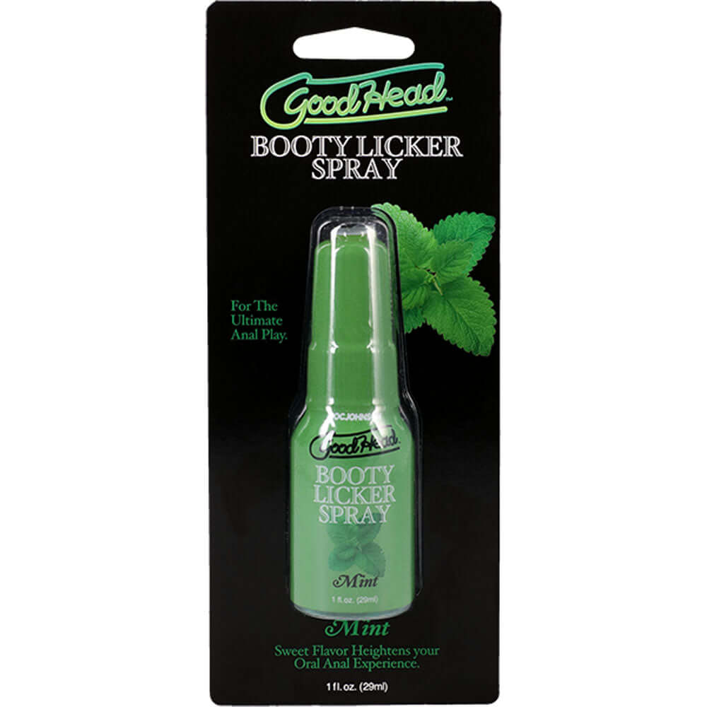 GoodHead Booty Licker Spray - Mint - Mint Flavoured Spray - 29 ml Bottle