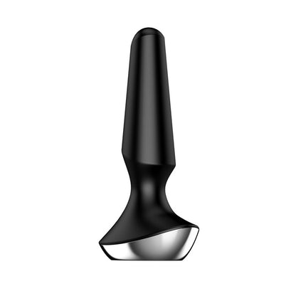 Satisfyer Plug-ilicious 2 Black USB Rechargeable Vibrating Butt Plug with App Control