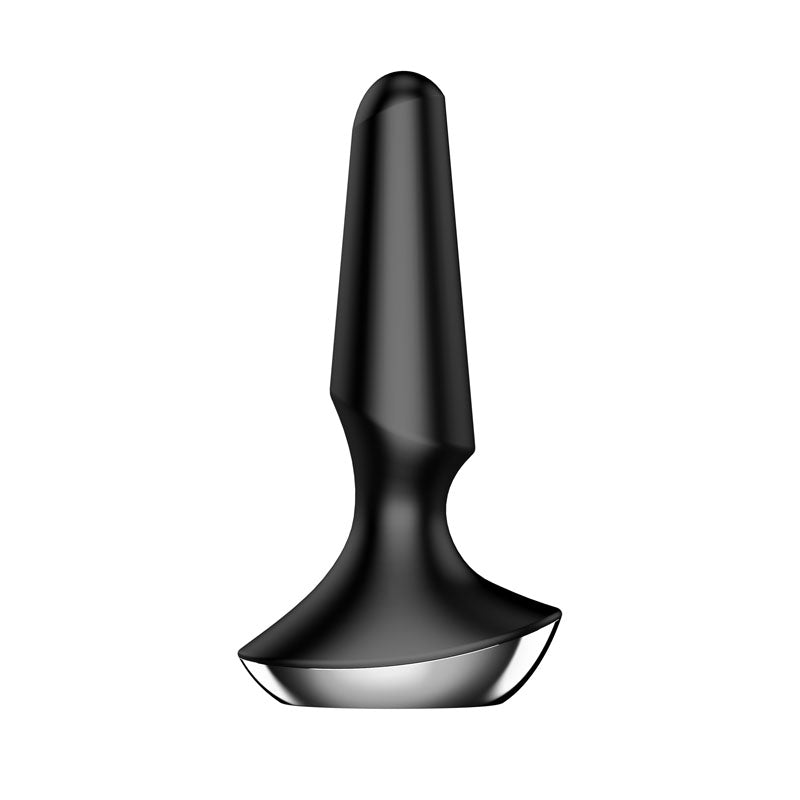 Satisfyer Plug-ilicious 2 Black USB Rechargeable Vibrating Butt Plug with App Control