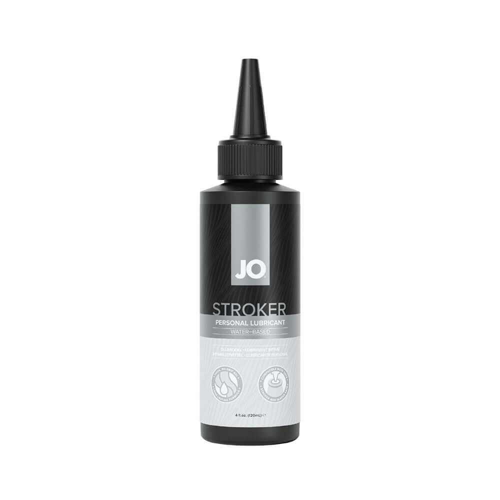 JO Stroker Lube - 120 ml - Water Based Stroker Lubricant - 120 ml Bottle