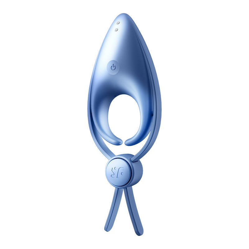 Satisfyer Sniper Blue Vibrating Adjustable Lasso Cock Ring