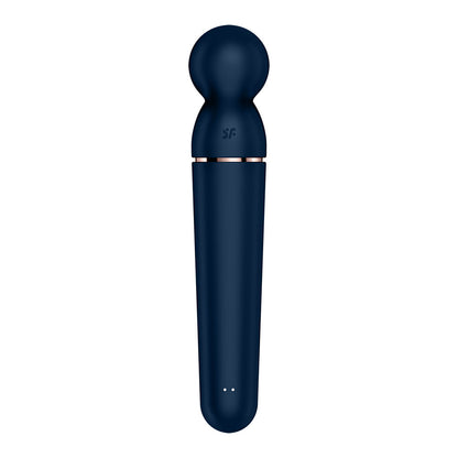 Satisfyer Planet Wand-er - Blue/Rose Gold USB Rechargeable Massager Wand
