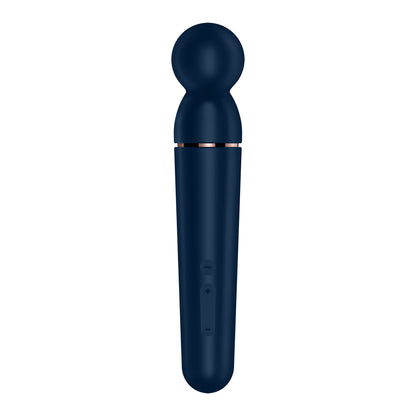 Satisfyer Planet Wand-er - Blue/Rose Gold USB Rechargeable Massager Wand