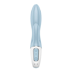 Satisfyer Air Pump Bunny 1 - Blue USB Rechargeable Inflatable Rabbit Vibrator
