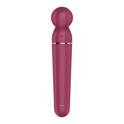 Satisfyer Planet Wand-er - Berry/Rose Gold USB Rechargeable Massager Wand