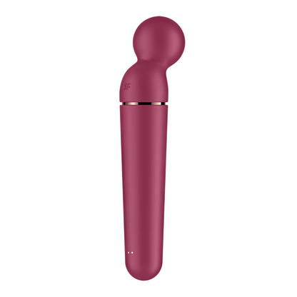 Satisfyer Planet Wand-er - Berry/Rose Gold USB Rechargeable Massager Wand