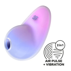 Satisfyer Pixie Dust Violet/Pink USB Rechargeable Vibrating Air Pulse Stimulator