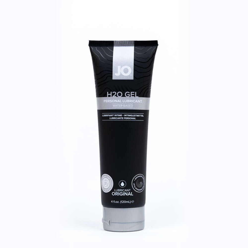 JO H2O Gel Original Lube - 120 mL - Thick Water Based Lubricant - 120 ml Tube