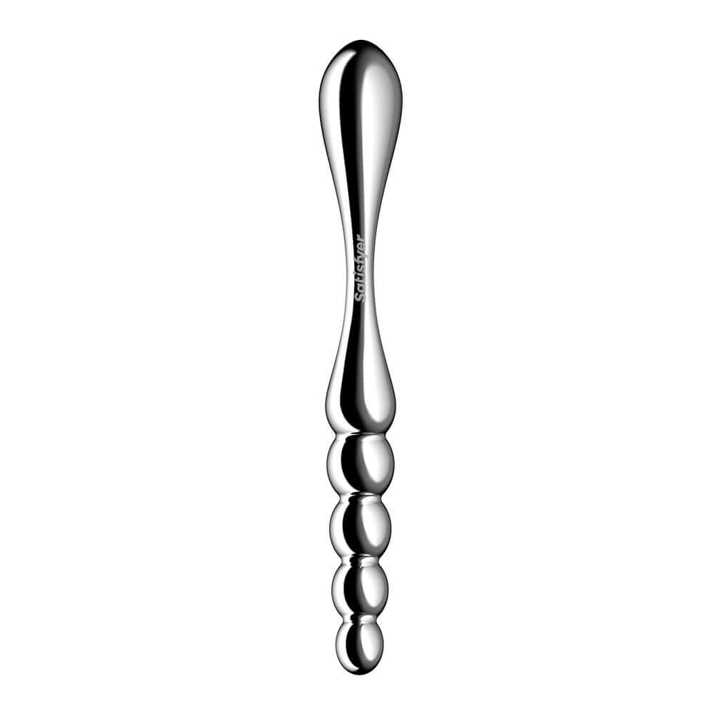 Satisfyer Star Force 1 - Chrome Steel 21 cm Dildo