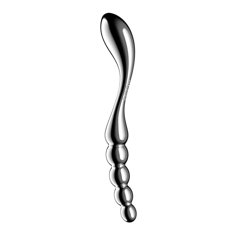 Satisfyer Star Force 1 - Chrome Steel 21 cm Dildo