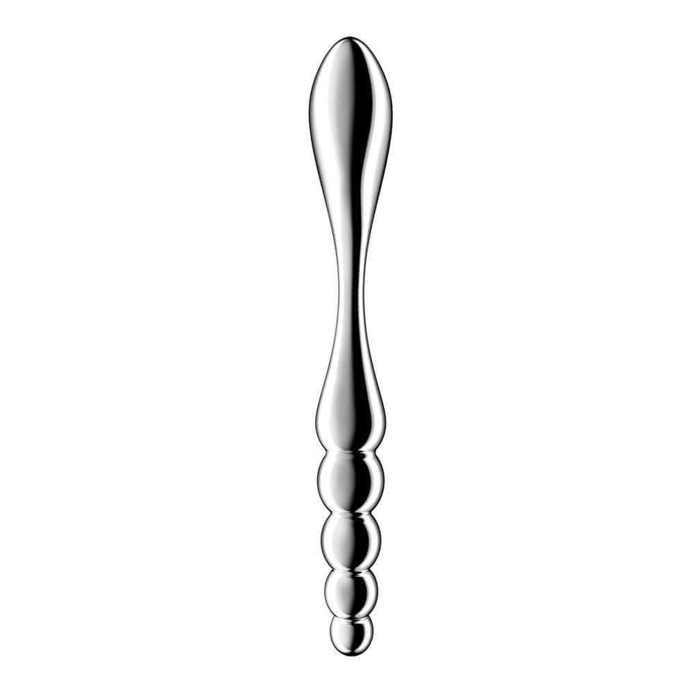 Satisfyer Star Force 1 - Chrome Steel 21 cm Dildo