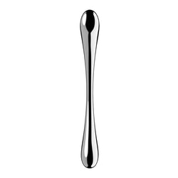 Satisfyer Cosmic Crest 1 - Chrome Steel 24 cm Dildo