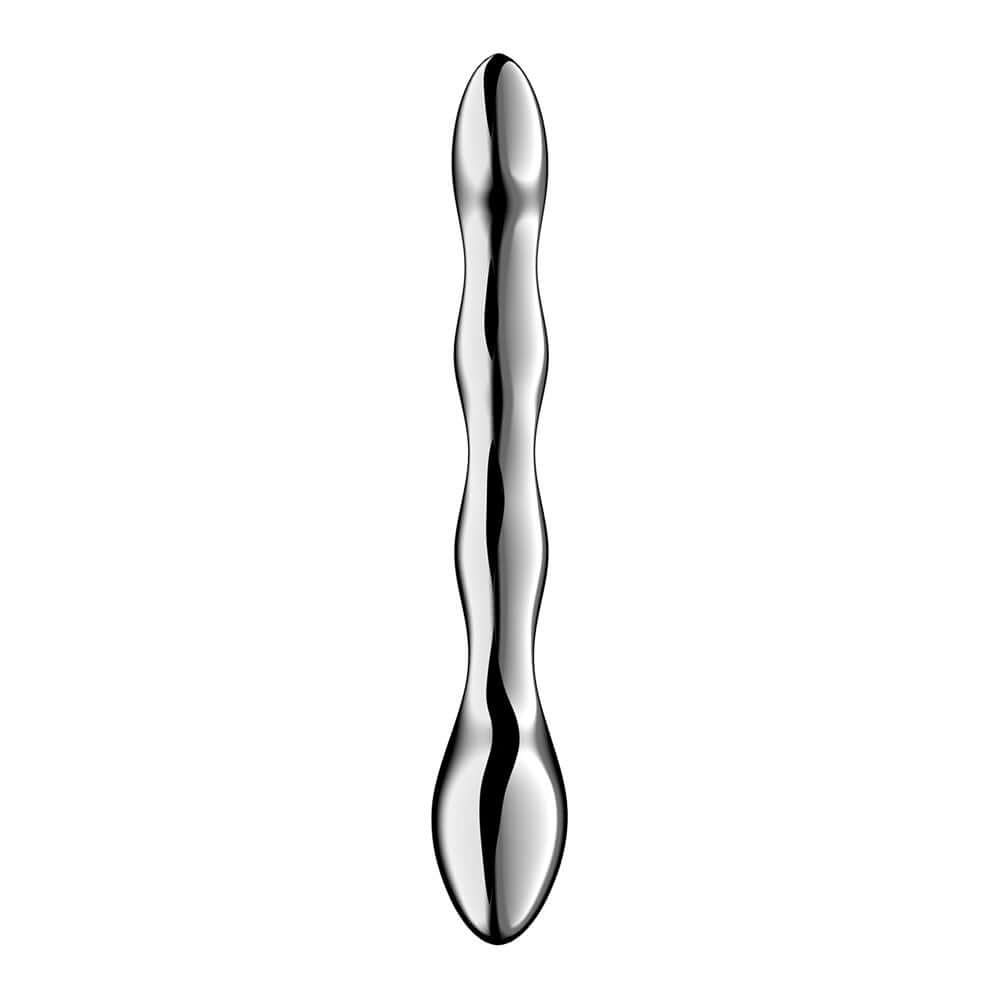 Satisfyer Cosmic Crest 2 - Chrome Steel 20.5 cm Dildo