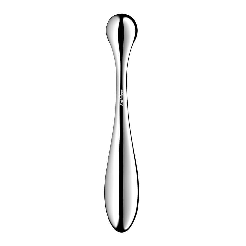 Satisfyer Star Force 4 - Chrome Steel 26 cm Dildo
