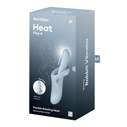 Satisfyer Heat Flex 4 Blue USB Rechargeable Heating Vibrator