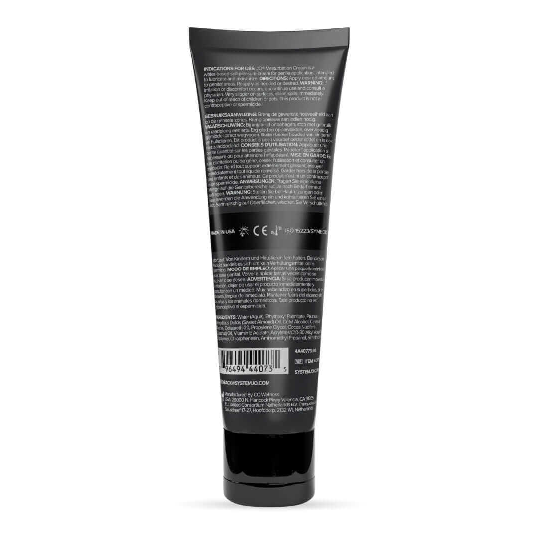 JO Masturbation Cream - Masturbation Lubricant for Men - 120 ml Tube