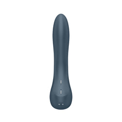 Satisfyer G-Spot Wave 4 - Dark Blue 21 cm USB Rechargeable Vibrator with Robotic G-Spot Stimulation