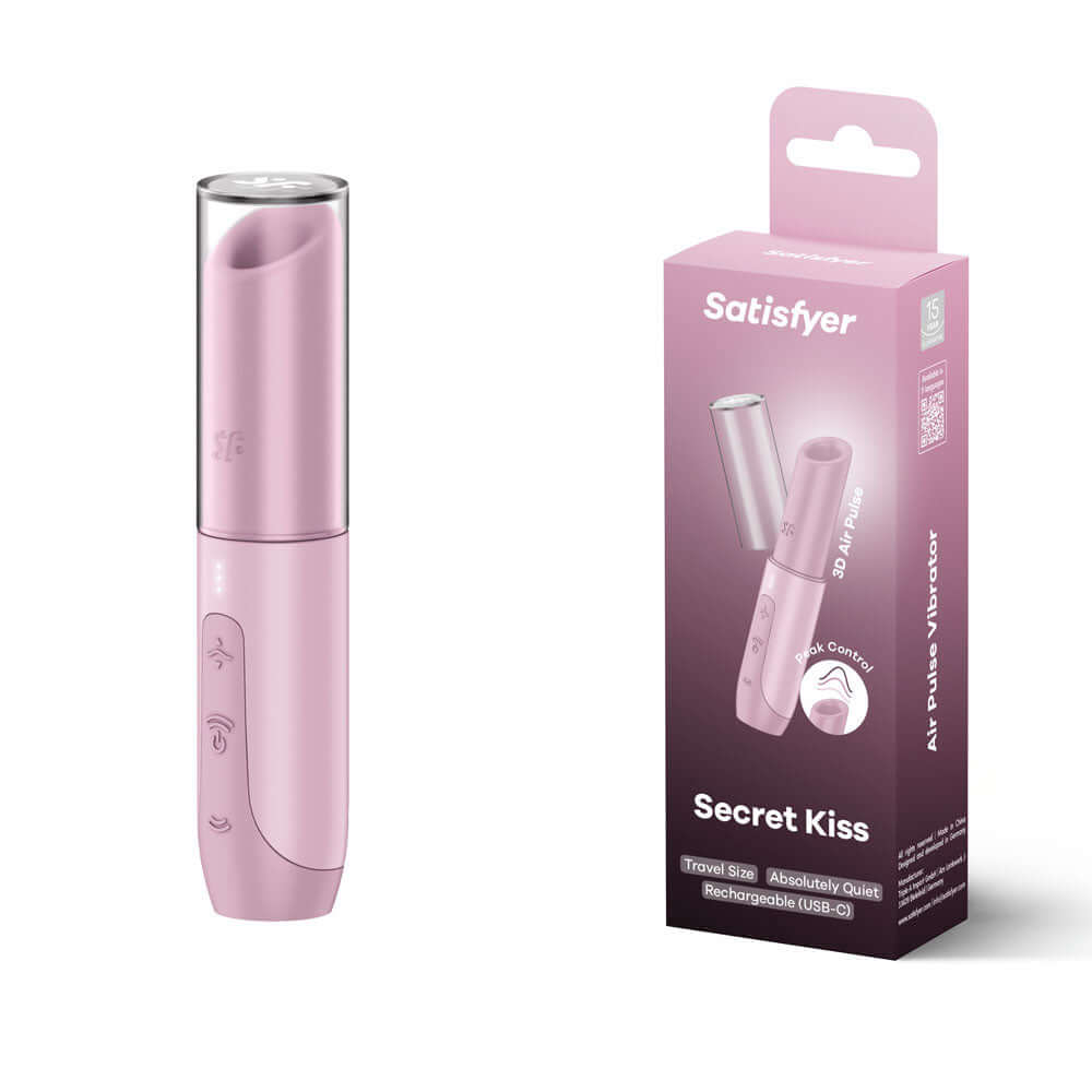 Satisfyer Secret Kiss - Lilac USB Rechargeable Air Pulse Stimulator