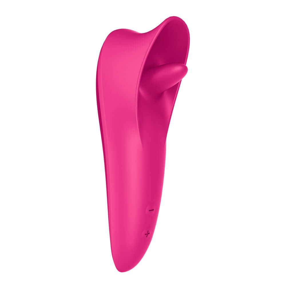 Satisfyer Tongue Master - Pink 14.4 cm USB Rechargeable Flicking Clitoral Stimulator
