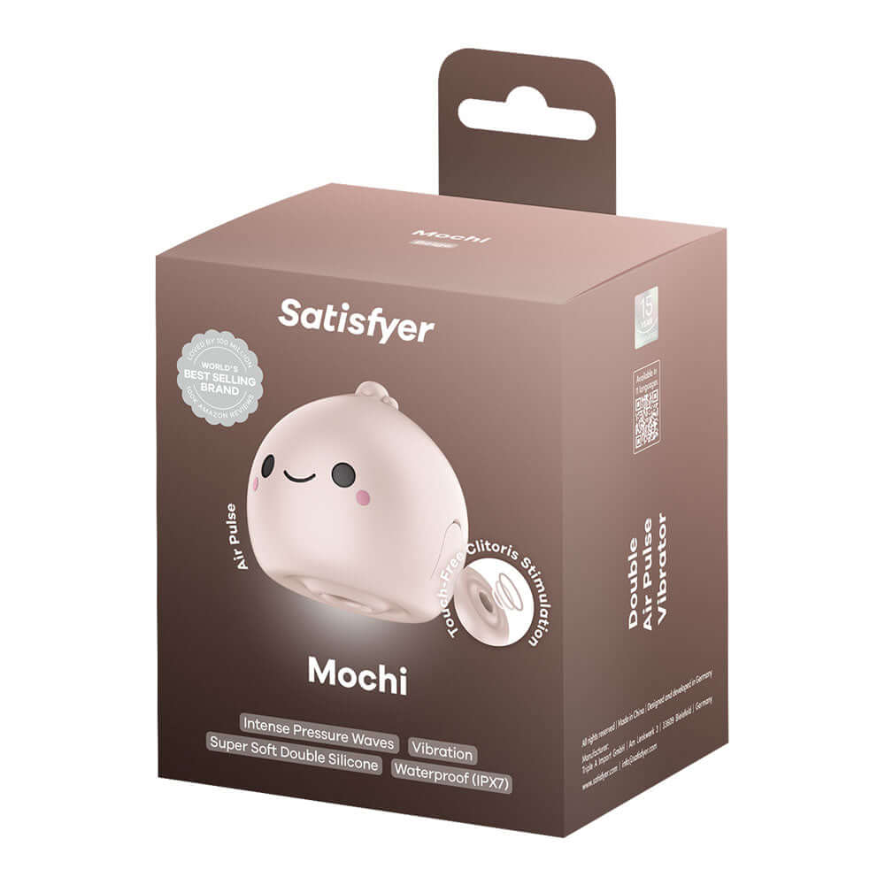 Satisfyer Mochi - Beige USB Rechargeable Air Pulse Stimulator
