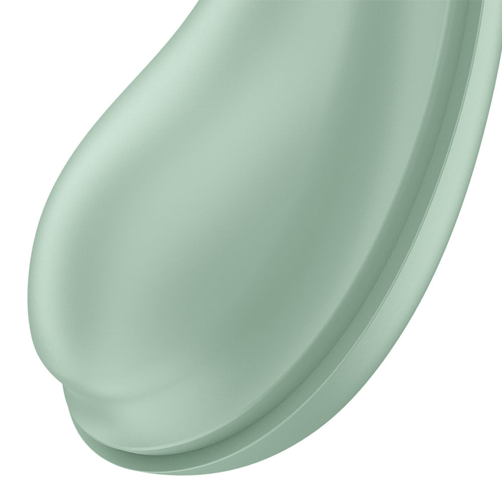 Satisfyer Drop To Go - Mint - Mint Green USB Rechargeable Clitoral Stimulator