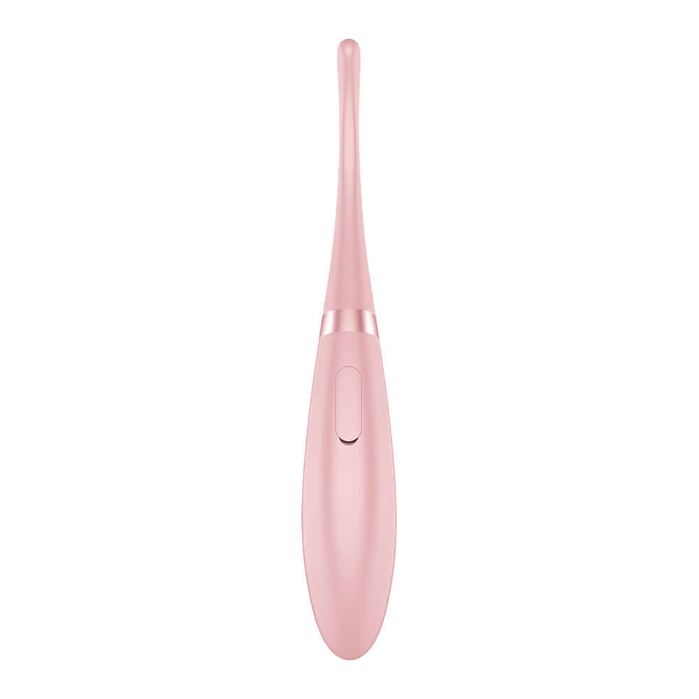 Satisfyer Tip Tease - Rose - Rose USB Rechargeable Vibrator with Twirling Tip
