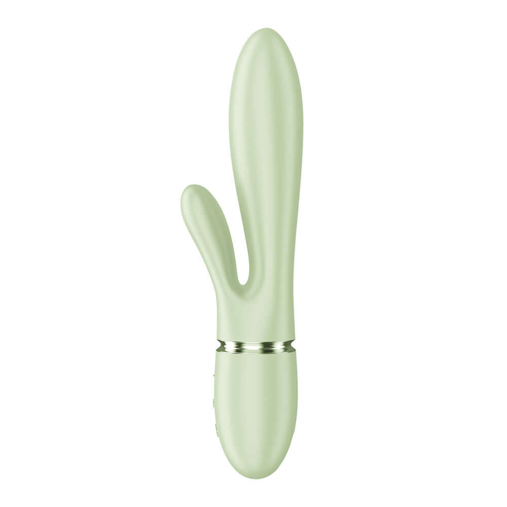 Satisfyer Pearl Bunny 2 - Light Green - Light Green 21.5 cm USB-C Rechargeable Rabbit Vibrator