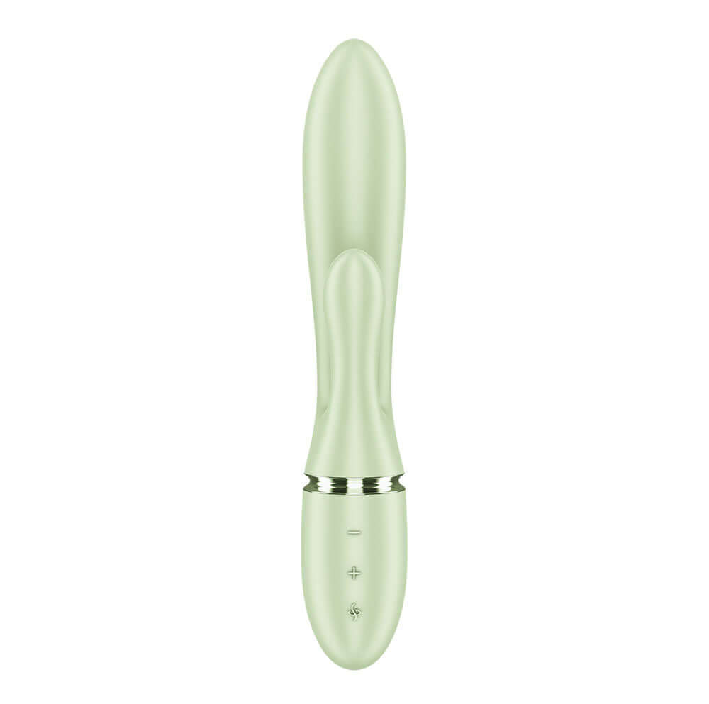 Satisfyer Pearl Bunny 2 - Light Green - Light Green 21.5 cm USB-C Rechargeable Rabbit Vibrator