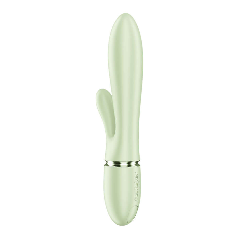 Satisfyer Pearl Bunny 2 - Light Green - Light Green 21.5 cm USB-C Rechargeable Rabbit Vibrator