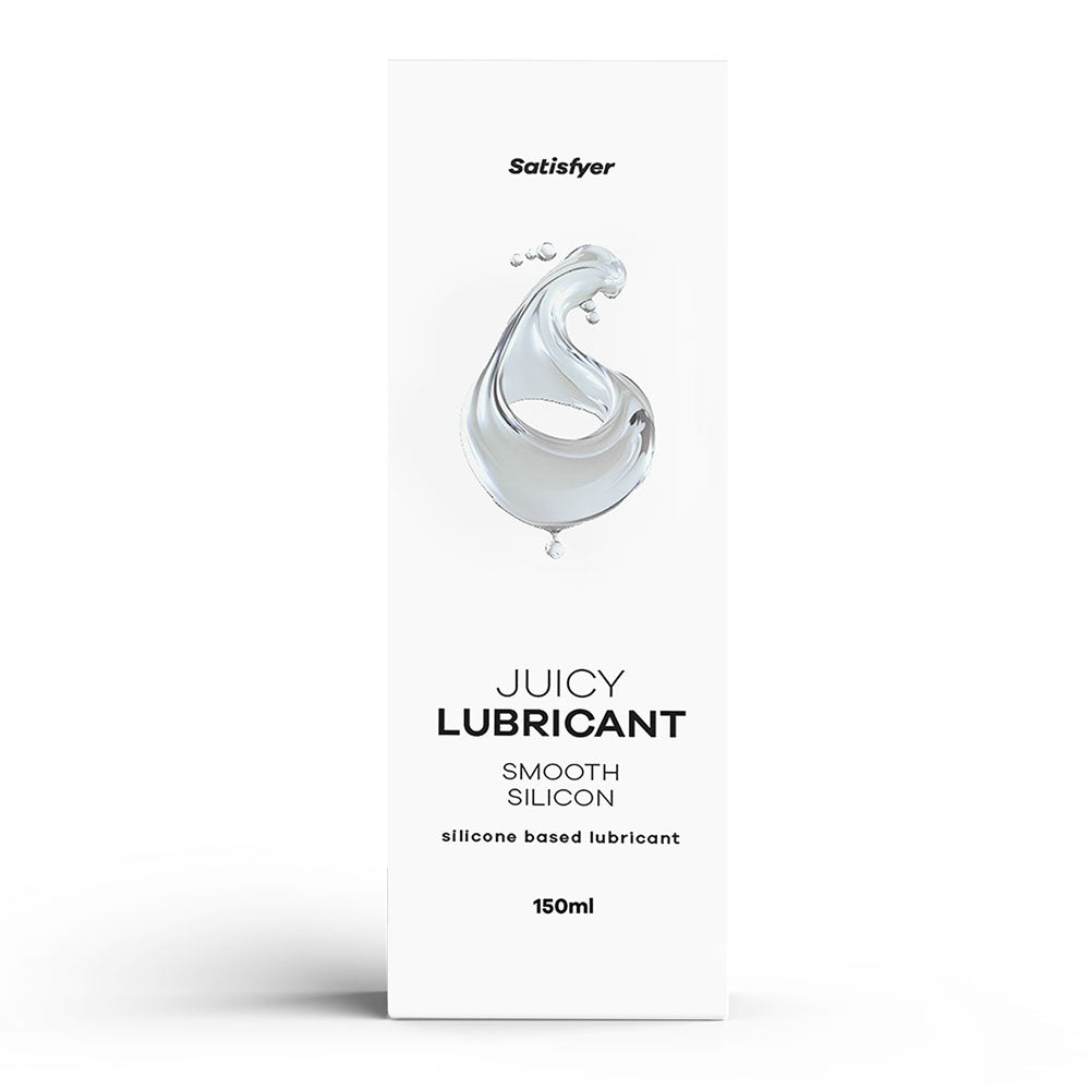 Satisfyer Juicy Lubricant 150 ml Smooth Silicone - Silicone Based Lubricant - 150 ml Bottle