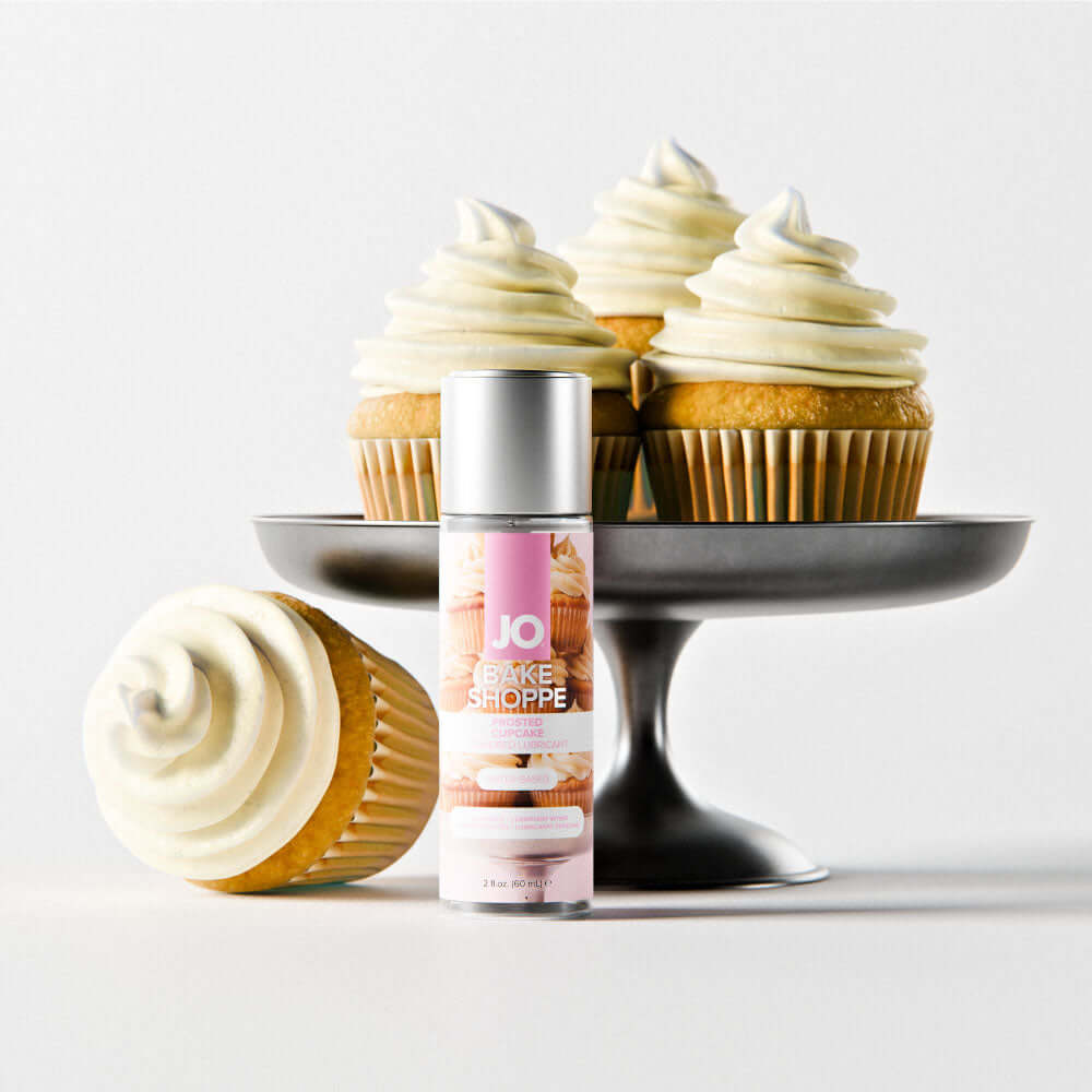 JO Bake Shoppe - Frosted Cupcake - Frosted Cupcake Flavoured Water Based Lubricant - 60 ml Bottle