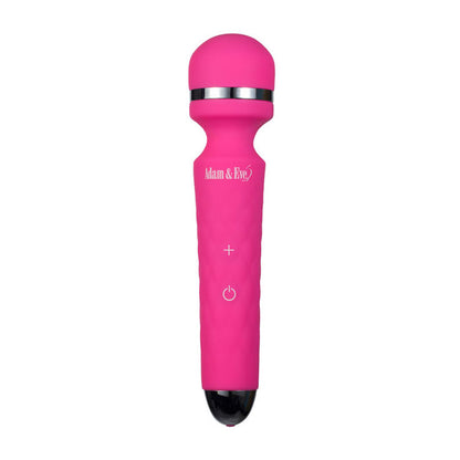 Adam & Eve Peak Wand Massager Pink 19.1 cm USB Rechargeable Massager Wand