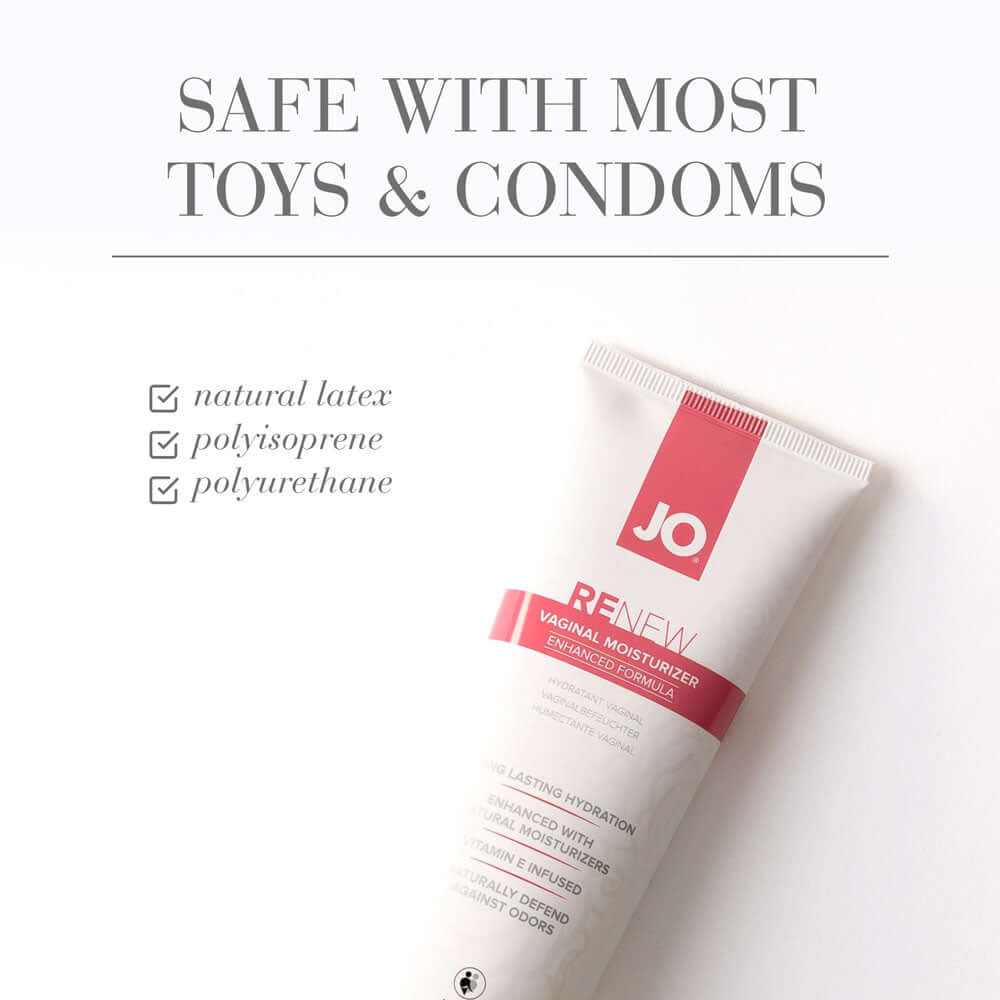 JO Vaginal Moisturiser - 120ml - Vaginal Dryness Moisturiser - 120 ml Tube