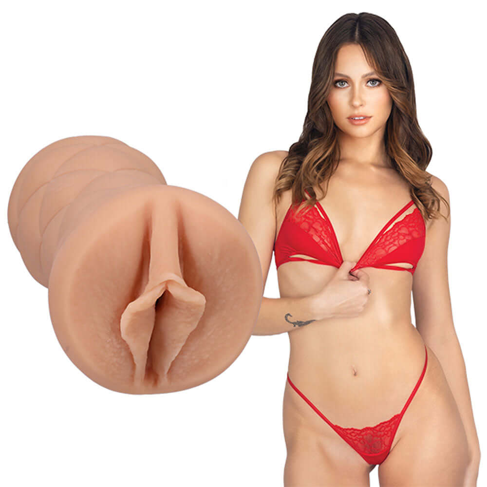 Signature Strokers - Stella Barey - Flesh Vagina Stroker