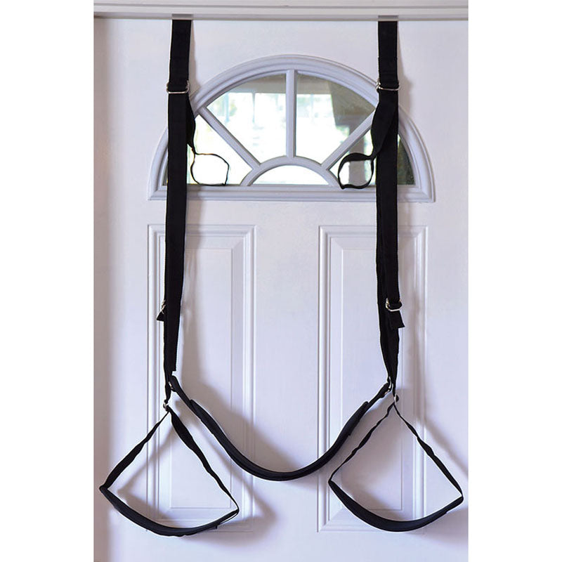 Adam & Eve Naughty Couples Door Swing Black