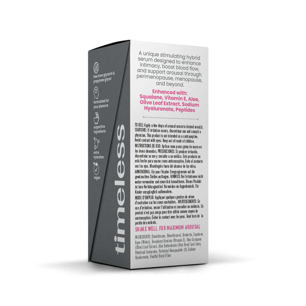 Wicked SIMPLY TIMELESS AROUSAL SERUM - Arousal Serum for Women - 30 ml