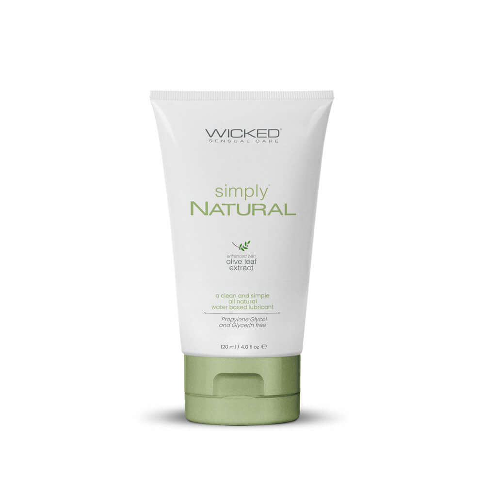 Wicked Simply Natural - Water Based Lubricant - 120 ml (4 oz) Bottle