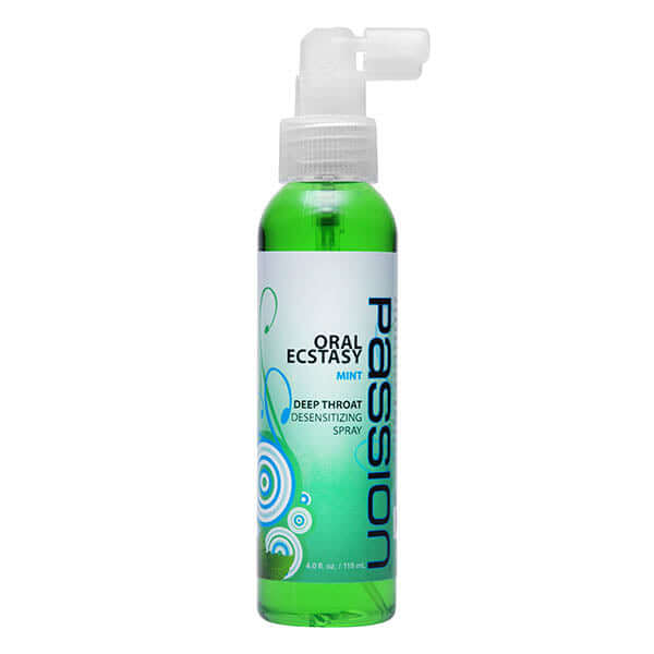 Passion Oral Ecstasy - Mint Flavoured Deep Throat Spray - 118 ml